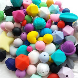 Силіконові і жувальні намистини