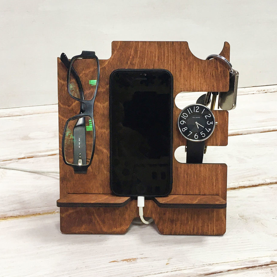 Бізнес-підставка для телефону "Помічник" 190х200х130мм, фото 1