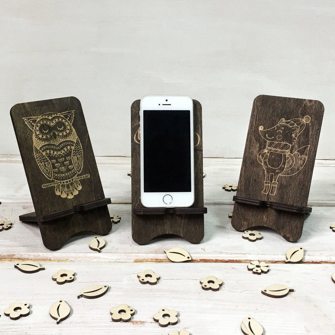 Підставка для телефону "Вінтаж" 160х80х100мм, фото 1