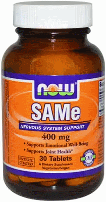 SAMe, Now Foods, SAMe, 400 mg, 30 Tabs   