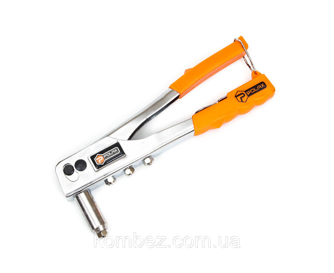 Пістолет для заклепок 2.4 - 4.8мм, хромований Полакс, фото 1