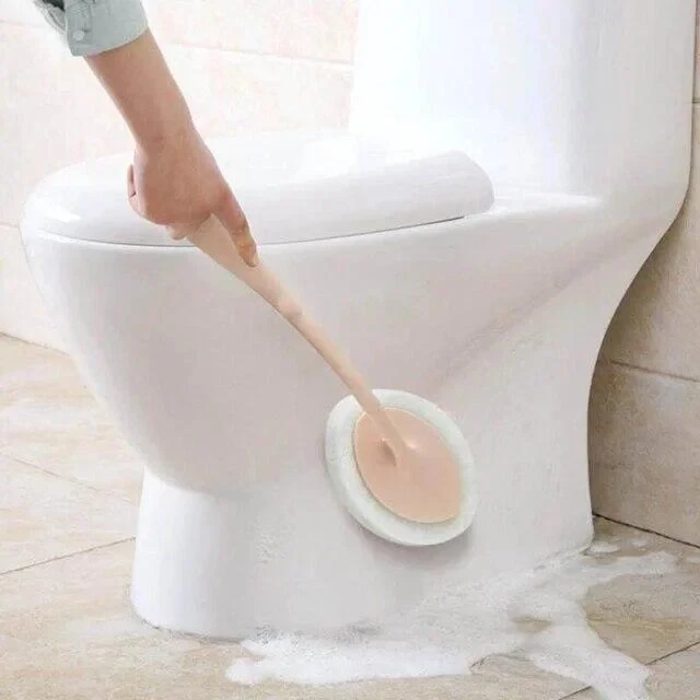 Універсальна щітка для прибирання ванної Sponge Brush Біла