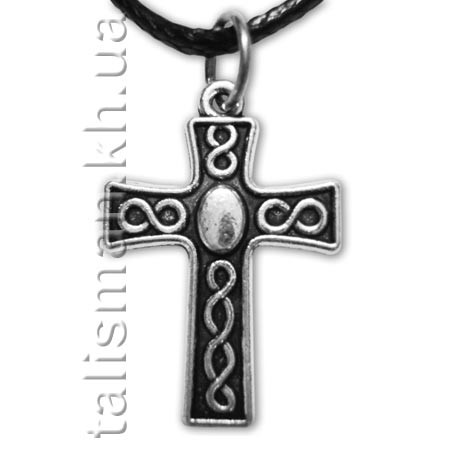 Кулон K-063 - Хрест з орнаментом