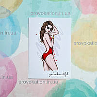 Листівка літня 70х100мм макет 17