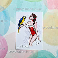 Листівка літня 70х100мм макет 21