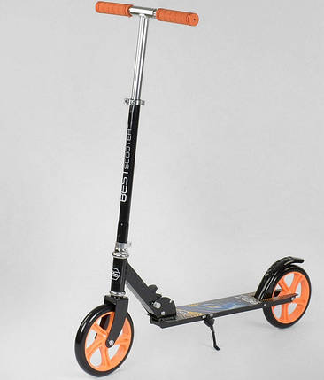 Двоколісний Самокат Best Scooter 42714, чорний, фото 1