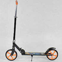 Двоколісний Самокат Best Scooter 42714, чорний, фото 3