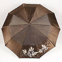 Зонт женский складной коричневый полуавтомат хамелеон Bellissimo