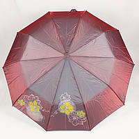 Зонт женский складной бежевый полуавтомат хамелеон Bellissimo