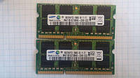 Для ноутбука 16GB 2x8GB DDR3 1333MHz Samsung PC3 10600S 2Rx8 RAM Оперативна пам'ять