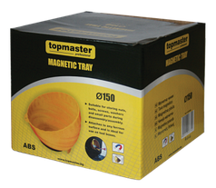 Тарілка магнітна пластік 150 мм  TopMaster