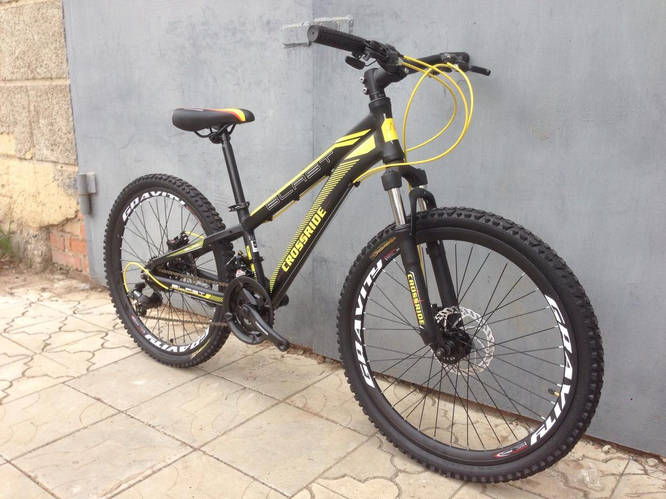 Классный легкий подростковый велосипед 24" CROSSRIDE BLAST ECO DD, цена ...