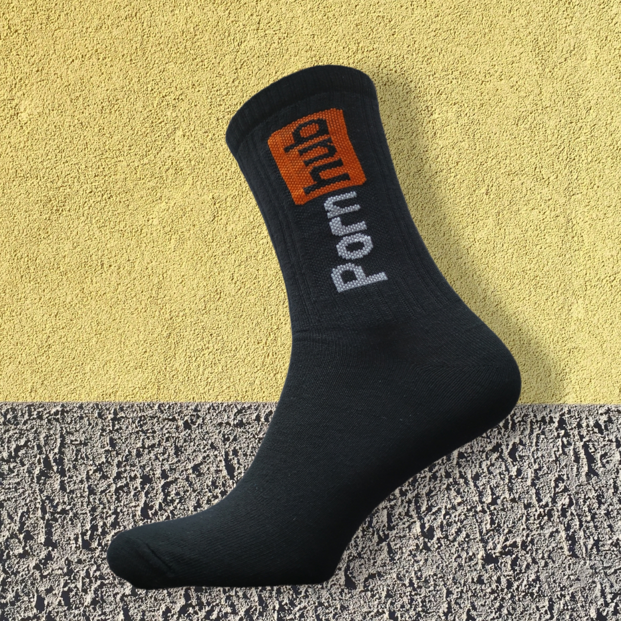 Шкарпетки pornhub чорні 36-44