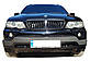 Накладка на передній бампер губа BMW X5 E53 1999-2006 г.в. у стилі 4.8, фото 7