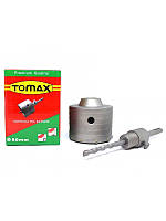 Коронка для бетону 90 мм SDS Plus Tomax твердосплавна в зборі