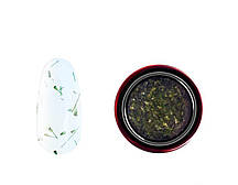 Гель Kodi Flower Gel 01 із сухоцвітом, колір прозорий, 4 мл