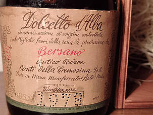 Вино 1978 року Dolcetto D Alba Bersano Італія, фото 2