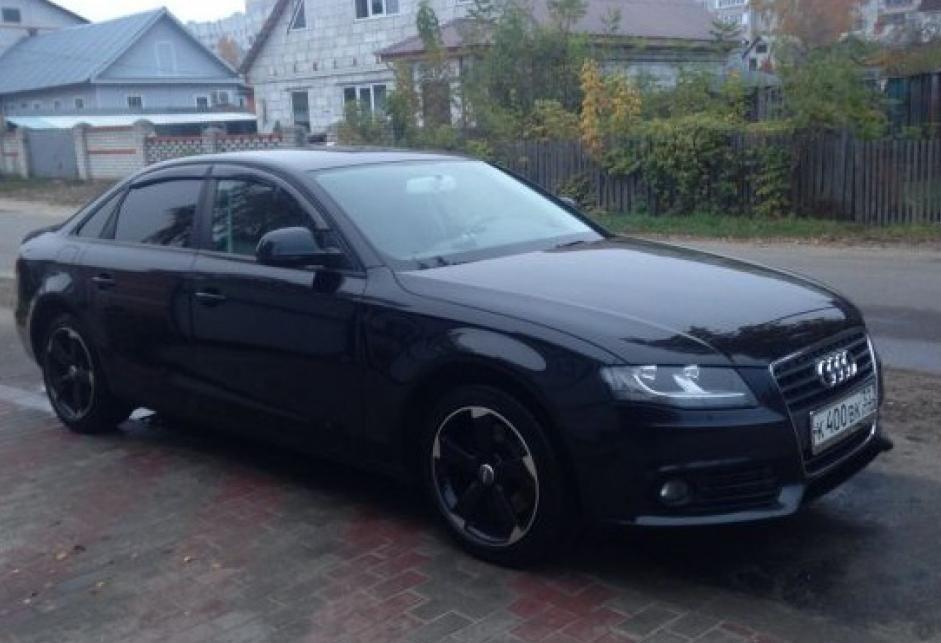 Ветровики Audi A4 Sd (B8/8K) 2008-2011,2012 Cobra Tuning