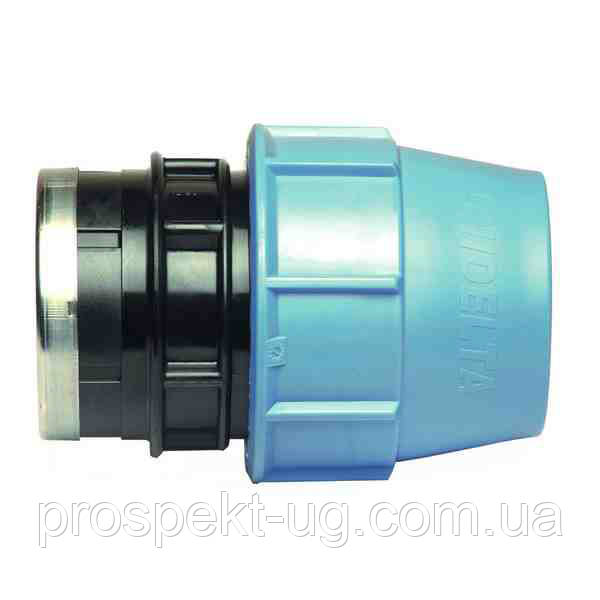 Муфта ППР Ду32x1/2" (Ду15) ВР Unidelta
