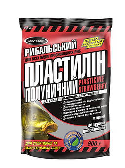 Пластилін MEGAMIX "Полуниця" 0,9 кг