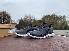 Чоловічі кросівки для бігу ASICS GEL-QUANTUM LYTE 1201A235-021 Metropolis/Black сірі ОРИГІНАЛ, фото 4