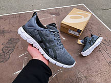 Чоловічі кросівки для бігу ASICS GEL-QUANTUM LYTE 1201A235-021 Metropolis/Black сірі ОРИГІНАЛ, фото 5