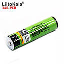 Літієва акумуляторна батарея з захисною платою Liitokala NCR18650 34B-PCB 3,7 v 3400 mAh, фото 5