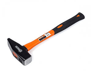 Молоток слюсарний 1500 г, Фібер, гумова рукоятка Полакс¶