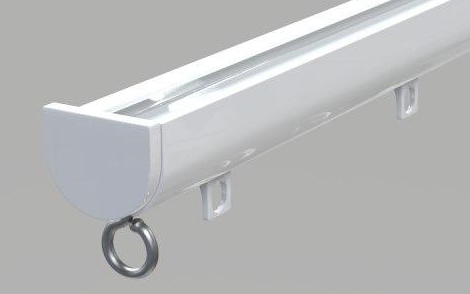 Карниз для штор стельовий Техно 15 (у зборі), фото 1