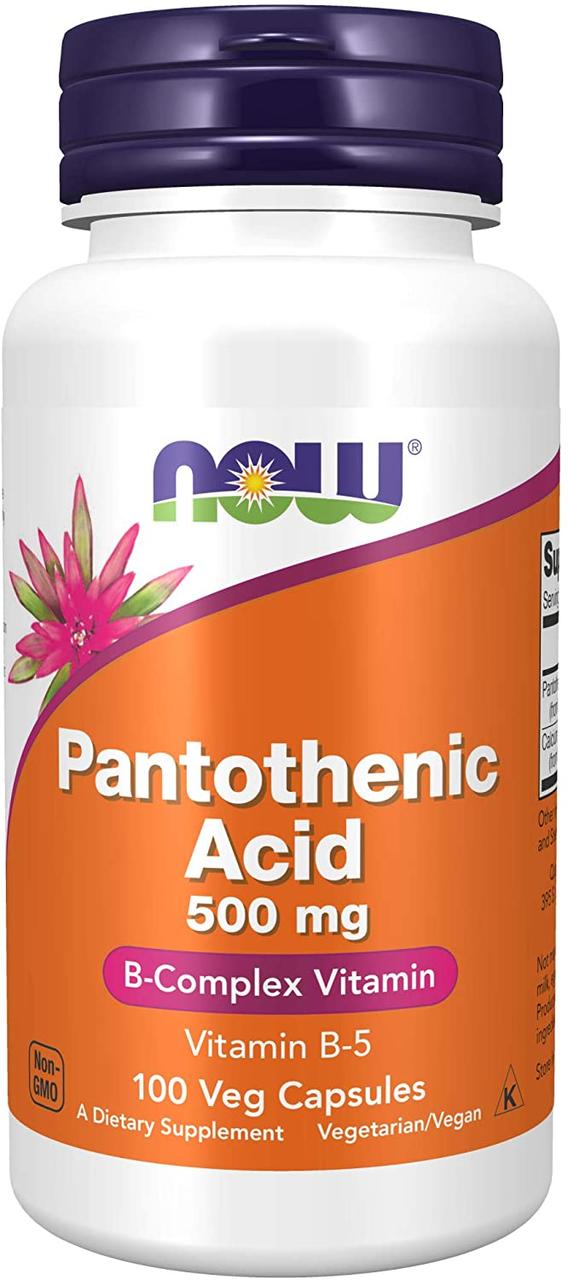 Now Foods Pantothenic Acid 100 капсул