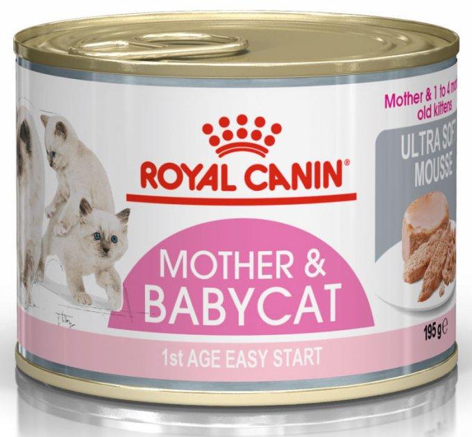 Royal Canin Babycat Instinctive Cans 0,195 кг мус для кошенят до 4 місяців