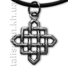 Кулон K-092 - Китайський вузол (срібло)