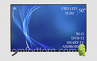Современный  Телевизор   Bravis 50"  Smart-TV ULTRA HD T2 USB Гарантия 1 ГОД!