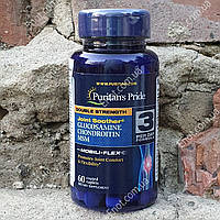 Хондропротектор Puritan's Pride Double Strength Glucosamine Chondroitin MSM 60 таблеток