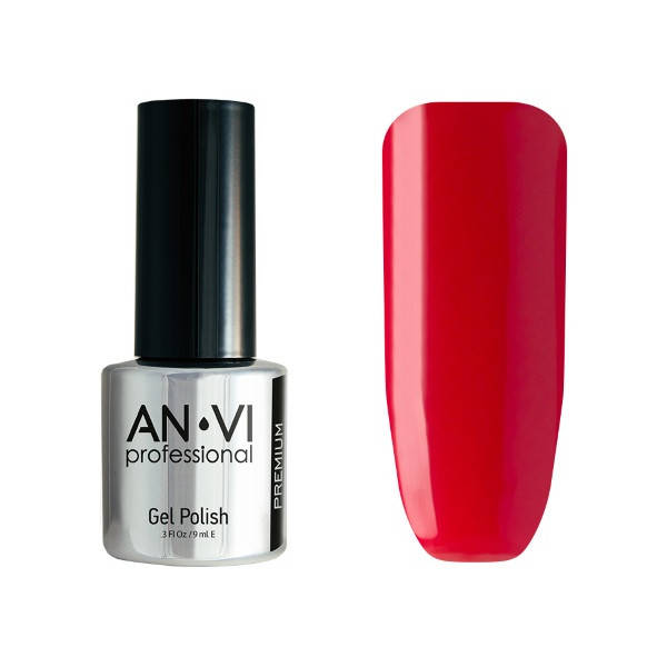 

Гель-лак для ногтей ANVI Professional №011 Tomate Flame 9 мл