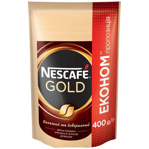 

Кофе растворимый Nescafe Gold 400 г