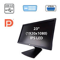 Монитор HP EliteDisplay E231e / 23" (1920x1080) IPS LED / DP, DVI-D, VGA, USB-Hub