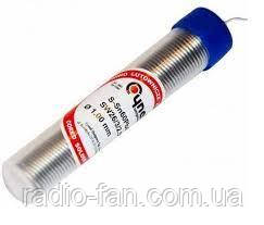 Припій у колбі Cynel LC60-SW26 1 мм, 10 г.
