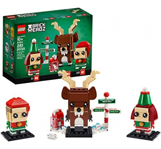 Лего Lego BrickHeadz Олень і ельфи 40353, фото 1