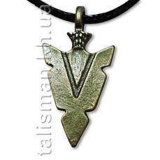 Кулон K-099 - Наконечник стріли (бронза)