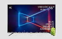 Технологичный Телевизор Sharp 56" Smart-TV ULTRA HD T2 USB Гарантия 1 ГОД!