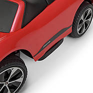 Каталка Толокар з мотором Bambi Racer M 4461-3 червоний Ягуар з магнітолою світлом і зарядкою, фото 7