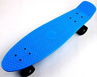 Пенни борд Penny Board Nickel 27 Синий цвет Светящиеся колеса