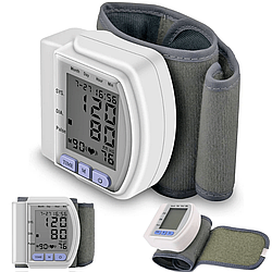 Тонометр для артеріального тиску Automatic Blood Pressure CK-102S, на батарейках / Автоматичний вимірювач тиску
