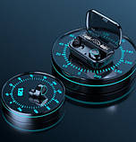 Бездротові навушники True Wireless M10 Black, фото 3