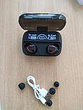 Бездротові навушники True Wireless M10 Black, фото 4
