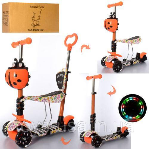 Самокат — біговел ITrike з батьківською ручкою (Maxi) арт. 3-058-I-WP5, фото 1