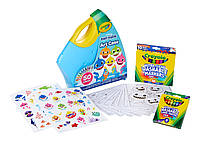 Набор Крайола для творчества 50 предметов Crayola Baby Shark Art Set