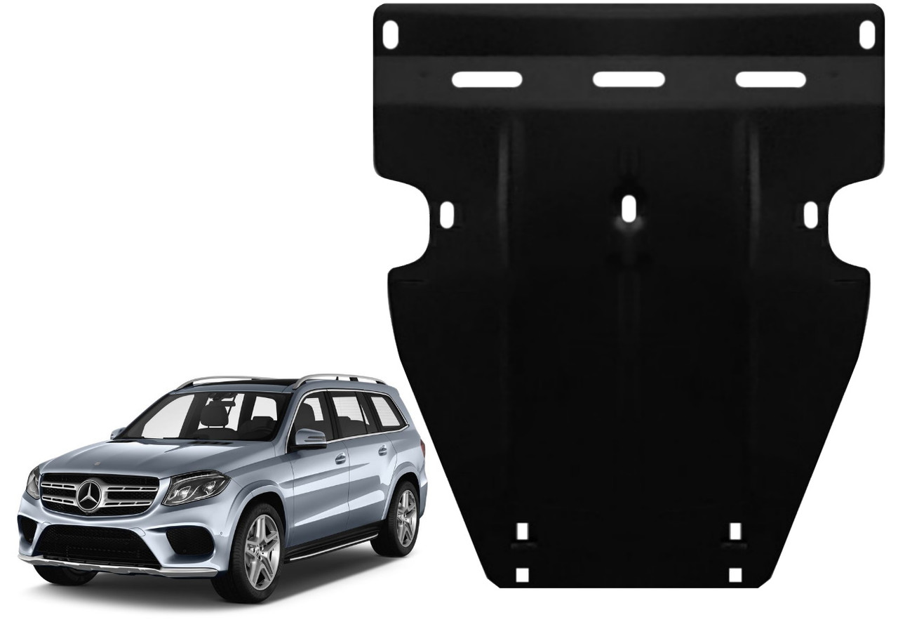 Захист двигуна Mercedes GLS X166 2015-2019, фото 1