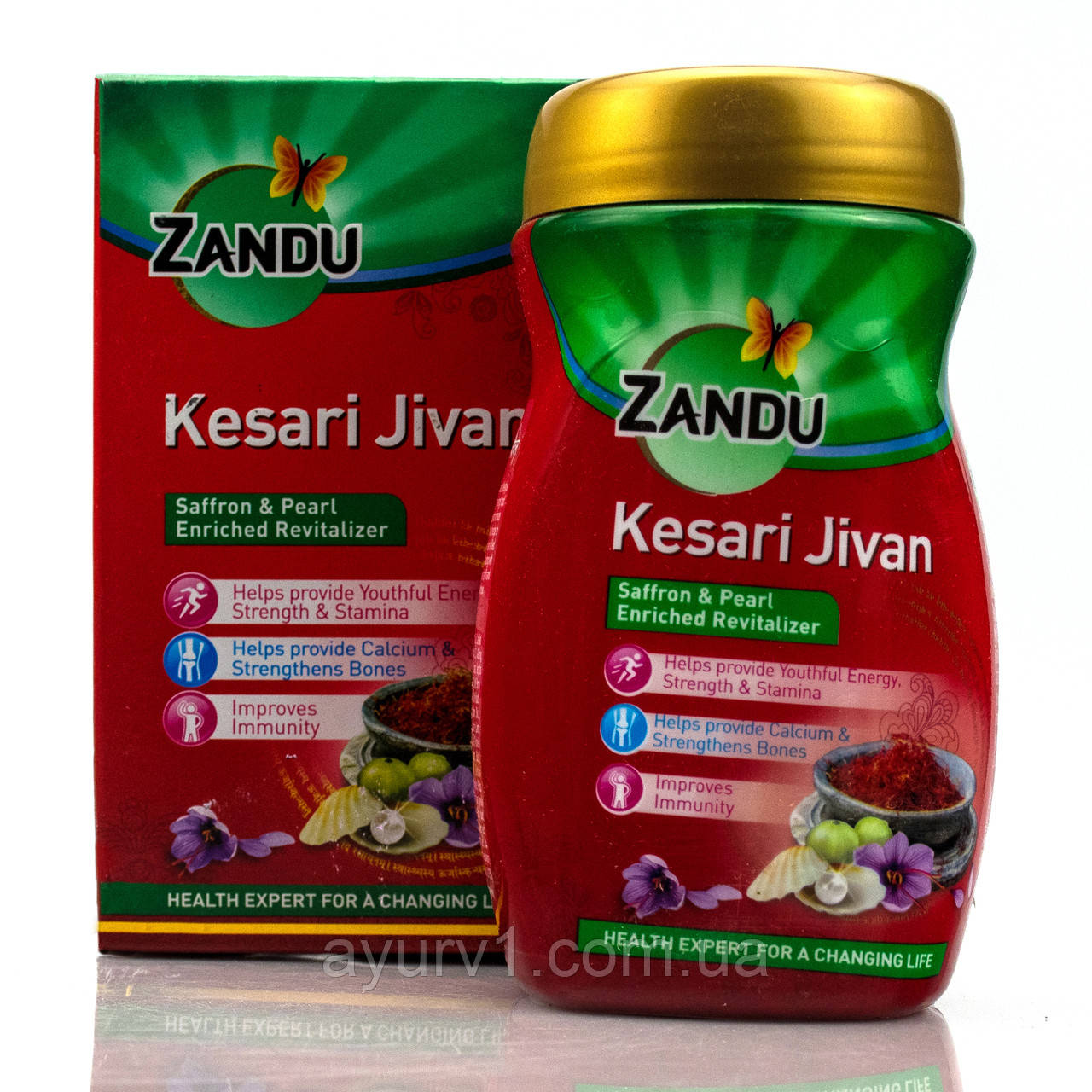 Чаванпраш Кесари Живан Занду/Chyavanprash Kesari Jivan Zandu/ 450 g